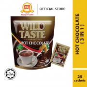Wild Taste Hot Chocolate 3in1 (25 sachets x 1 pack)